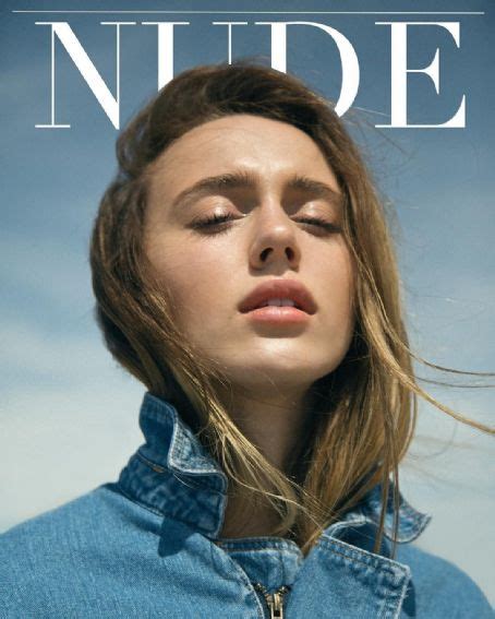 Chloé Boudames, Nude Magazine April 2016 Cover Photo